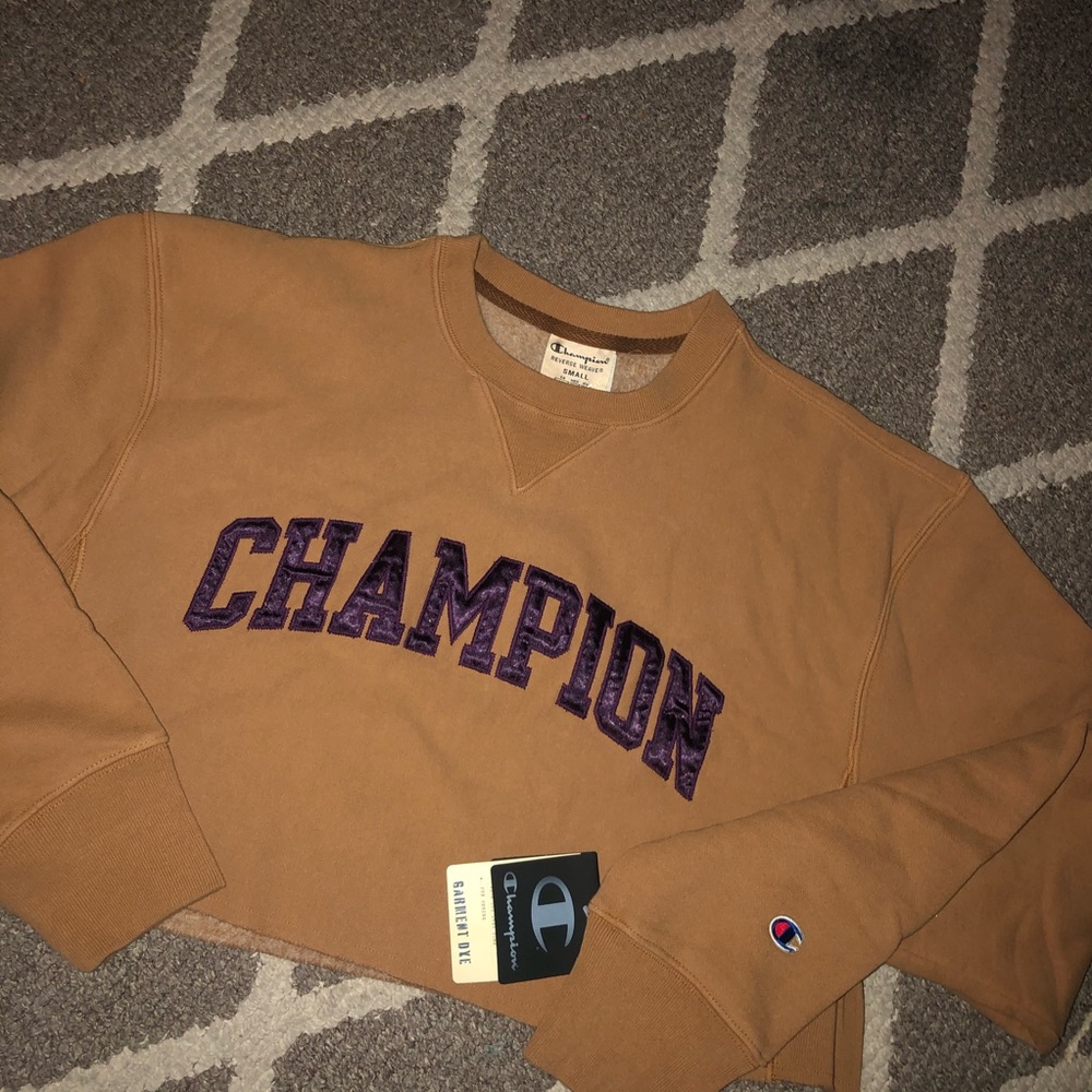 Champion XS 🔥last 1 crop sweater - Picture 1 of 2